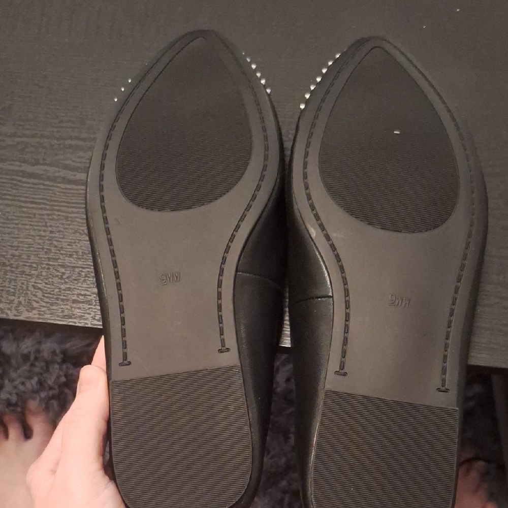 Torrid Black Studded Women's Flats - Picture 2 of 2